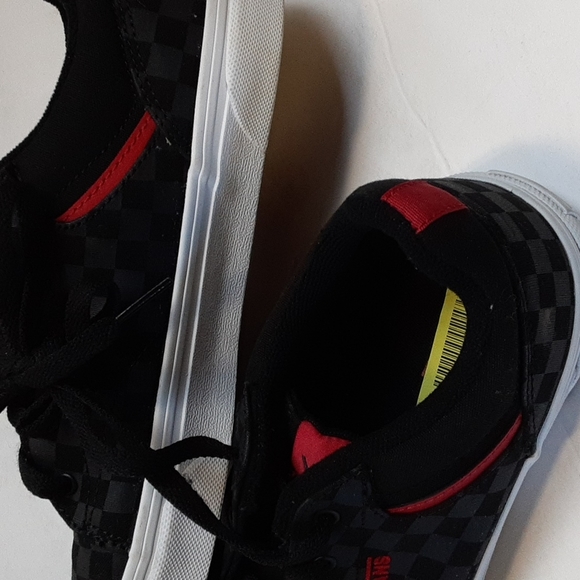 Vans Seldan Shoes Youth Size 7 Black Check - Picture 8 of 9